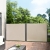 [pro.tec] Doppelte Seitenmarkise 2 x 160 x 300 cm Sandfarben Beige Sichtschutz Markise Sonnen- & Windschutz - 2