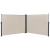 [pro.tec] Doppelte Seitenmarkise 2 x 160 x 300 cm Sandfarben Beige Sichtschutz Markise Sonnen- & Windschutz - 1