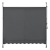 [pro.tec] Klemmmarkise - Grau - 150 x 120 x 200-300cm - Markise Balkonmarkise Sonnenschutz - ohne Bohren - 5