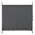 [pro.tec] Klemmmarkise - Grau - 150 x 120 x 200-300cm - Markise Balkonmarkise Sonnenschutz - ohne Bohren - 5