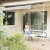 Relaxdays Klemmmarkise Balkon, Handkurbel, höhenverstellbar, UV-beständig, ohne Bohren, Polyester, 250 cm breit, grau - 2