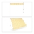 Relaxdays Klemmmarkise, Balkon Sonnenschutz, einziehbar, Fallarm, ohne Bohren, höhenverstellbar, 300 cm breit, gelb gestreift - 5