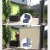 SONGMICS 160 x 300 cm (H x L) Seitenmarkise für Balkon und Terrasse, mit Bodenmontage, Sichtschutz, Sonnenschutz, Seitenrollo Beige GSA160E - 8