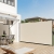 SONGMICS 200 x 350 cm (H x L), Seitenmarkise für Balkon und Terrasse, Sichtschutz, Sonnenschutz, Seitenrollo, Beige GSA205E - 5