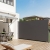 SONGMICS Seitenmarkise 200 x 350 cm (H x L) für Balkon und Terrasse, Sichtschutz, Sonnenschutz, Seitenrollo GSA205G - 2