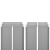 Tidyard Ausziehbarer auf 1000 cm Doppelseitiger Sichtschutz Markise,Automatischen Rückrollfunktion,Doppelseitenmarkise Garten-Seitenmarkise Seitenrollo Seitenwand Mit Montagezubehör,2 Pfosten - 9