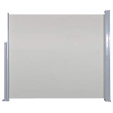 vidaXL Seitenmarkise 120x300cm Creme Sichtschutz Windschutz Sonnenschutz - 1